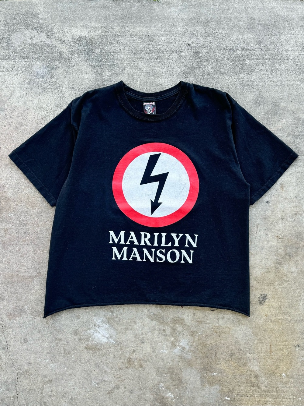 Black Graphic Kids Tee